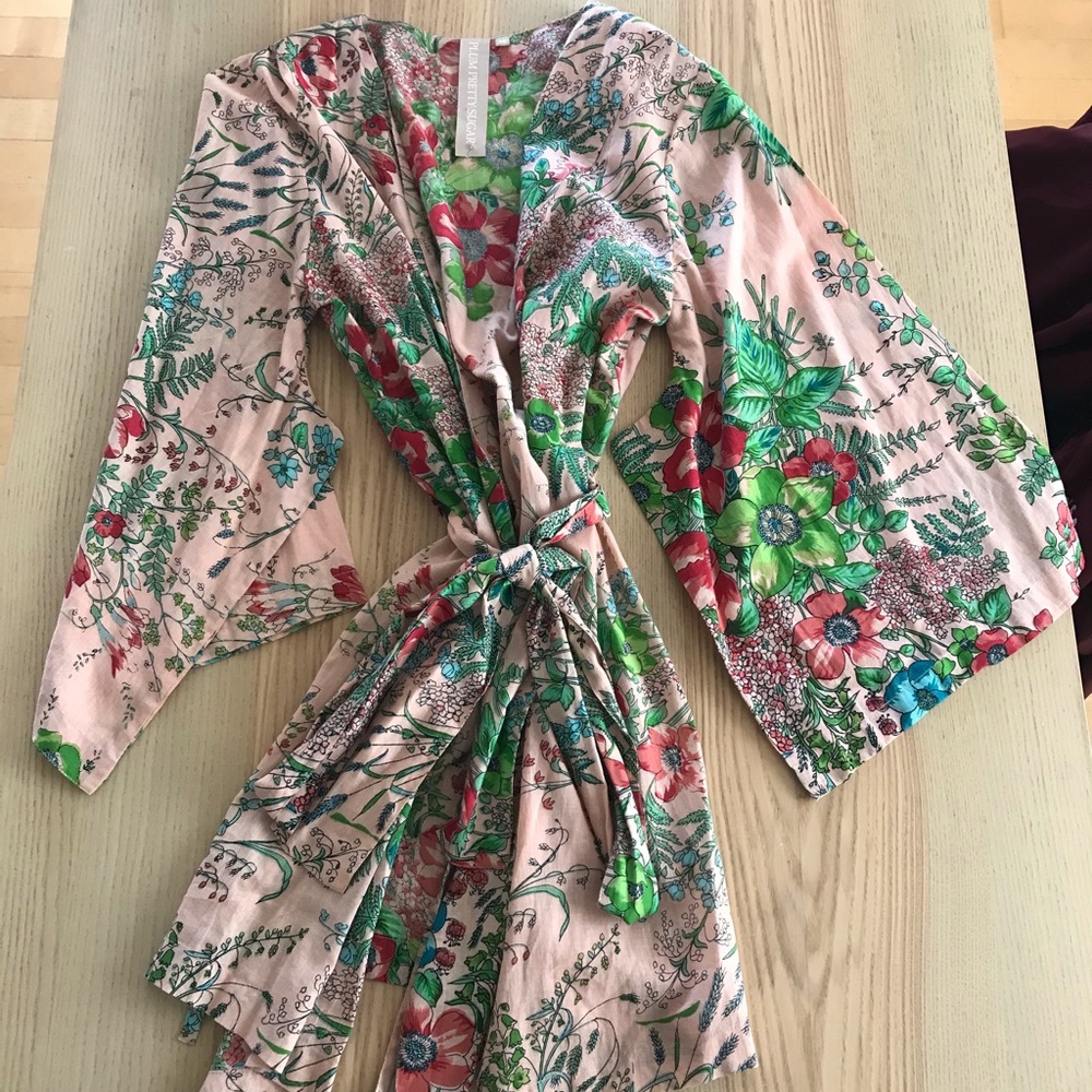 Plum Pretty Sugar Cotton Robe